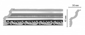 Плинтус потолочный DECOMASTER 148B-63ДМ (45*30*2400мм)
